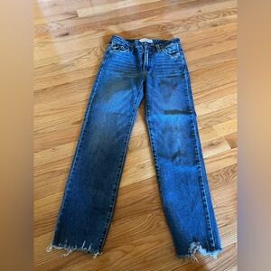 Just Black Straight Leg Jeans - size 25